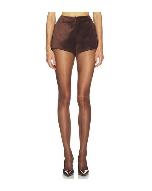 LOBA Brown Cherie Shorts