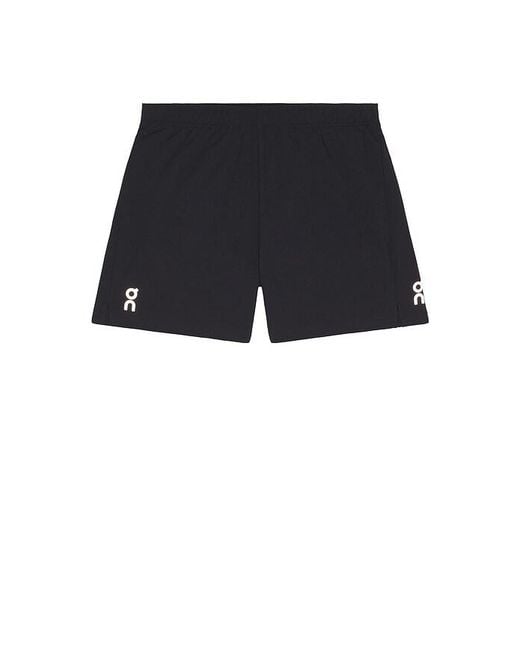 On Shoes Black 5 Core Shorts for men