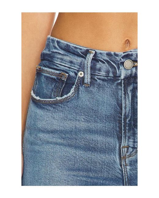 GOOD AMERICAN Blue Good Legs Flare Jeans