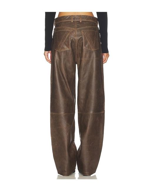 Manokhi Brown Mojave Pants