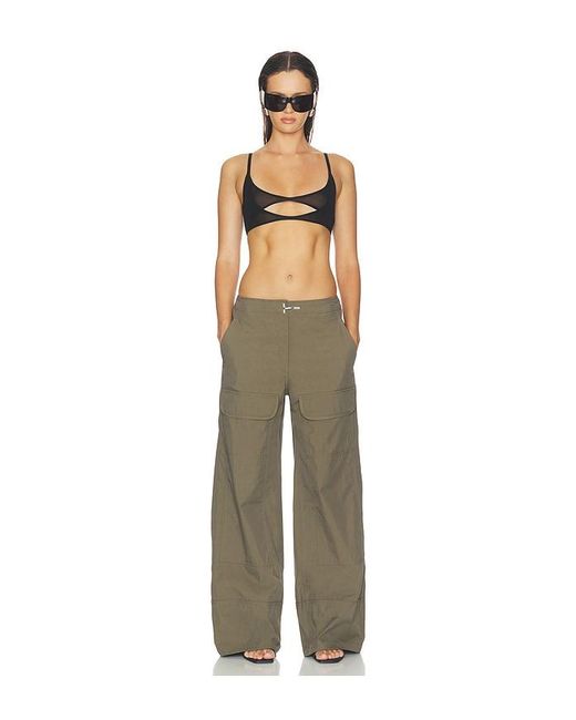 HAELO Green Straight Leg Cargo Pant
