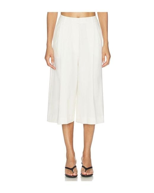 Beaufille White Hugo Culotte Pant