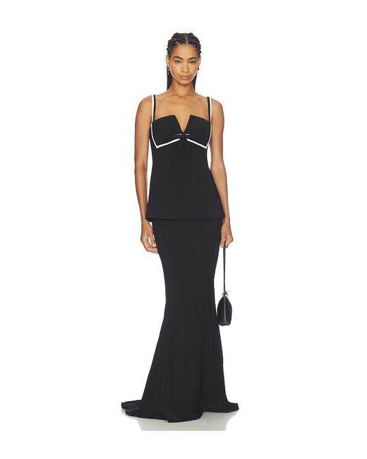 Nadine Merabi Black Carolina Skirt