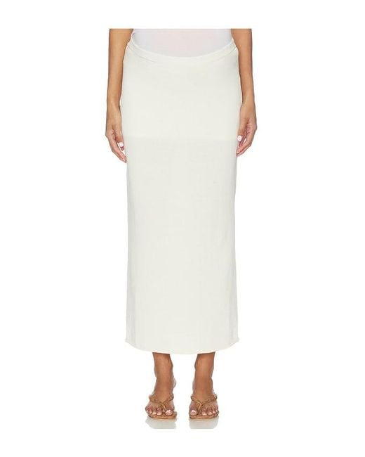 HATCH White The Liana Skirt