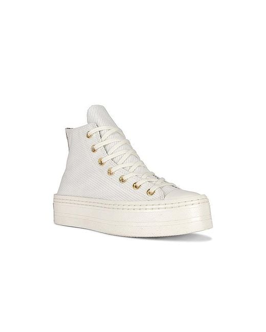 Converse White Chuck Taylor All Star Modern Lift Sneaker