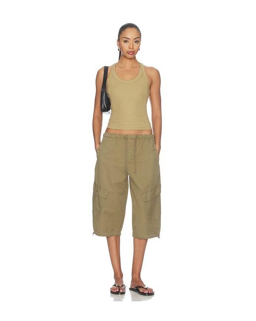Rag & Bone Natural The Essential Rib Wide String Tank