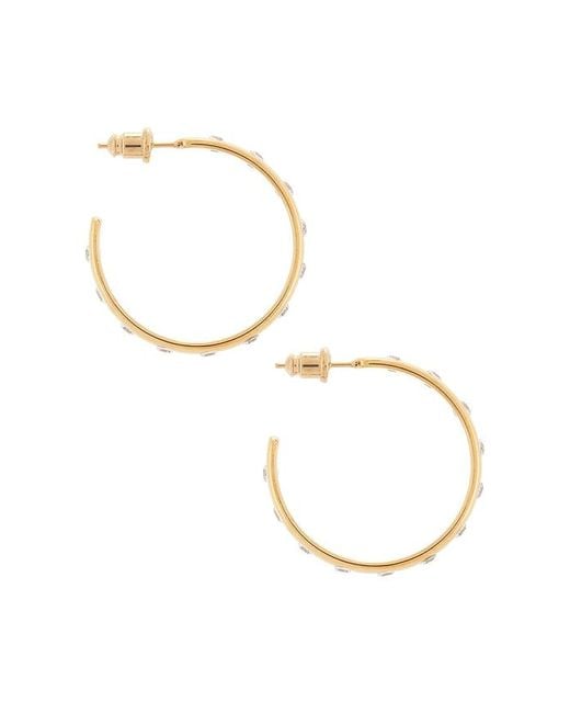 Casa Clara Metallic Nora Mae Hoop Earrings