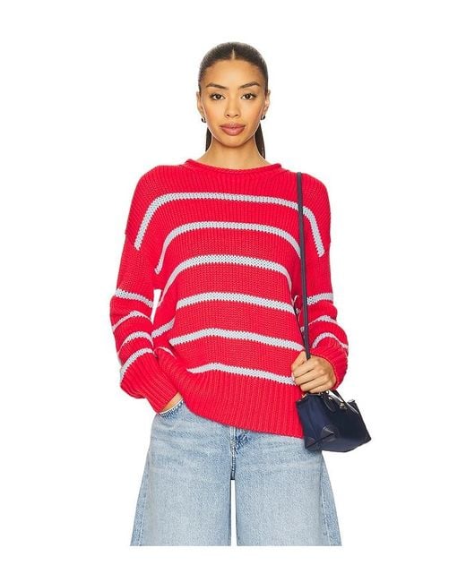 La Ligne Red Marina Sweater