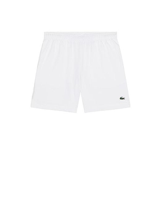 Lacoste White Shorts for men