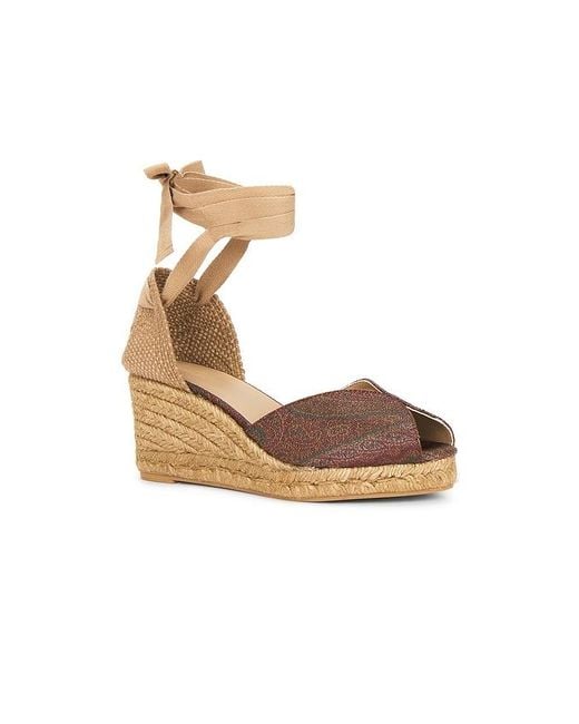 Castaner White X Etro Bilina Espadrille