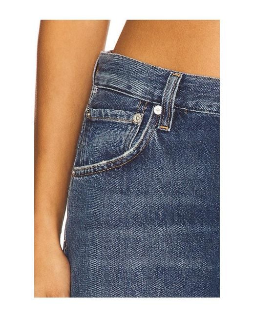 Citizens of Humanity Blue Winslow Low Rise Boyfriend Jeans