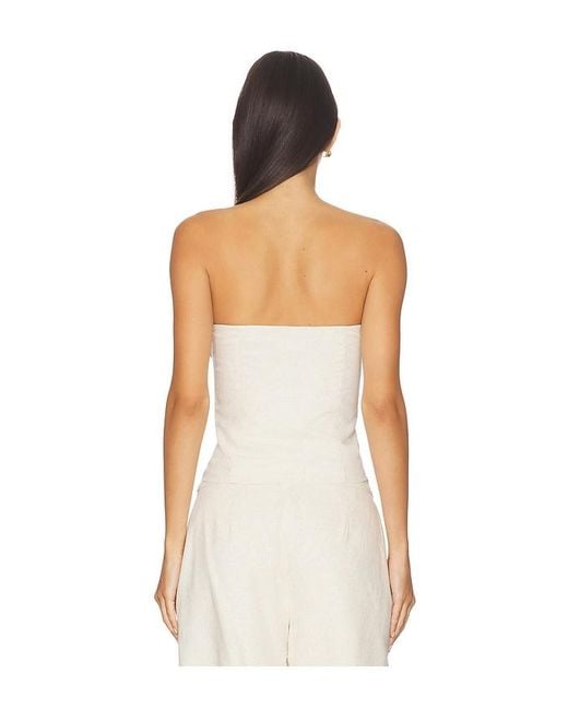 ALL THE WAYS White Hayden Top