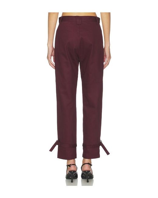 Kimberly Taylor Red Tom Utility Pant