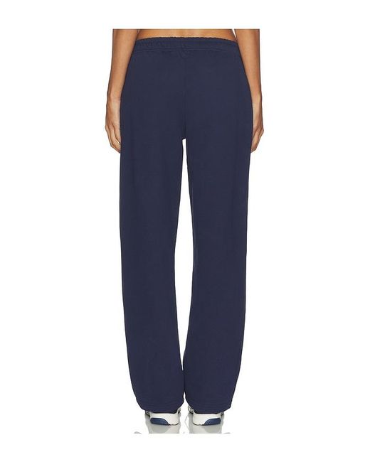 WellBeing + BeingWell Blue Wilde Straight Leg Sweatpant