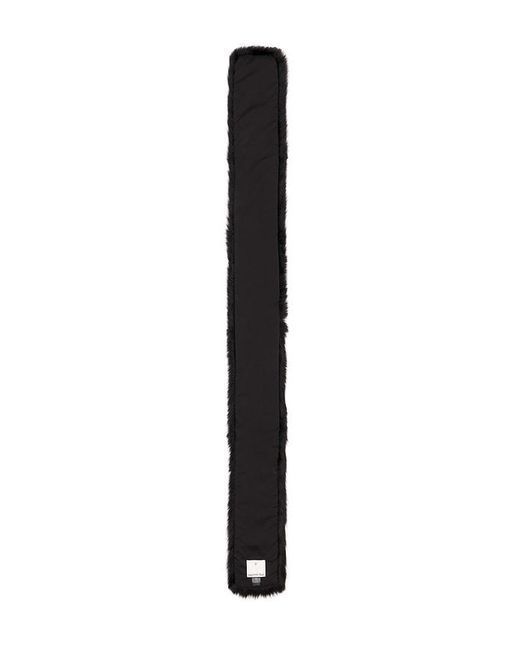 Unreal Fur Black West End Scarf for men