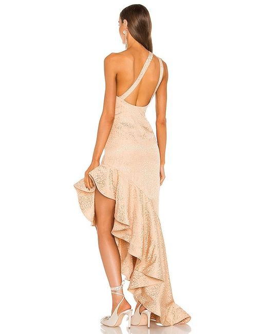 Lovers + Friends Natural Heidi Gown