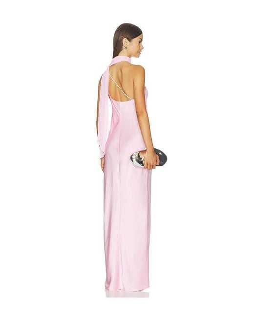 Amanda Uprichard Pink Myra Dress