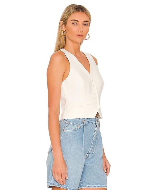 FAVORITE DAUGHTER White The Favorite Vest