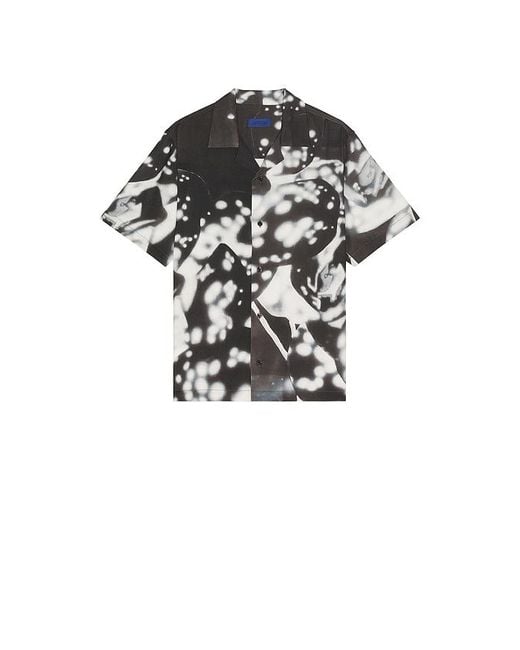 Saturdays NYC Black Canty Dossy Short Sleeve Shirt for men