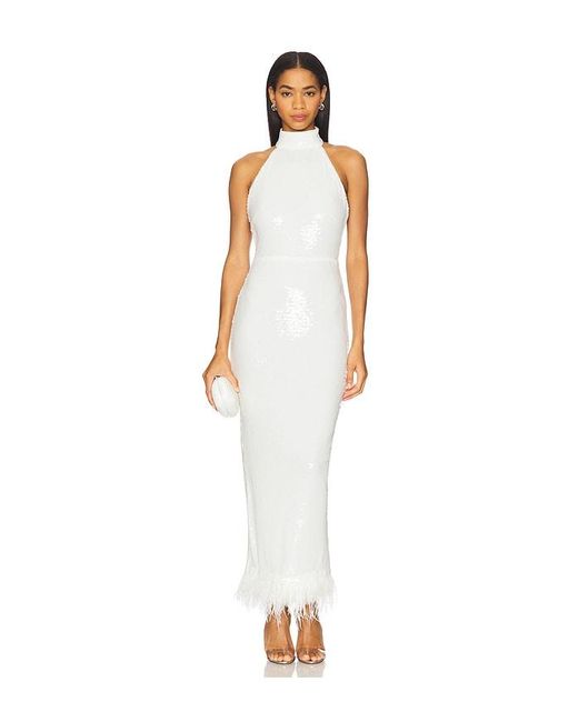 Nbd White Janya Maxi Dress