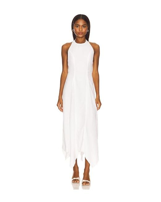 EB DENIM White Stella Dress