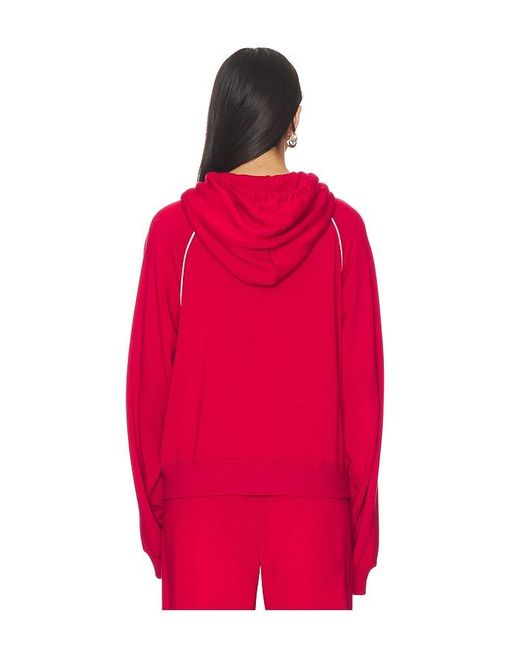 Year Of Ours Red Warm Up Hoodie