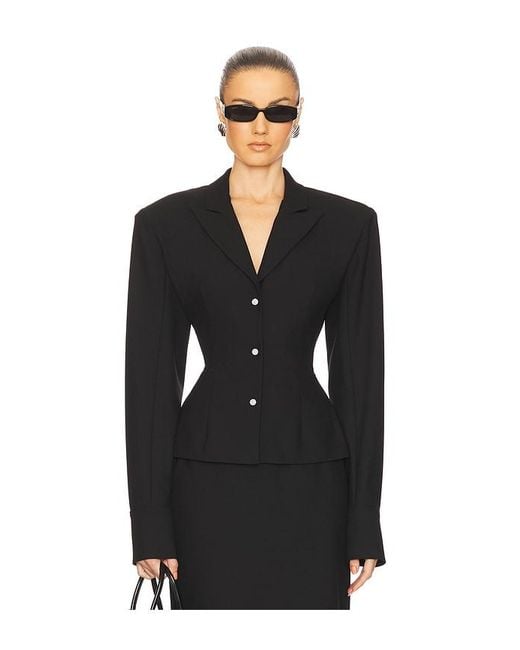 Helsa The Suit オーバーシャツ Black