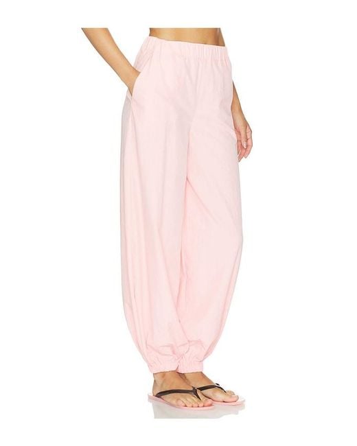 ALIGNE Pink Meryl Balloon Trouser