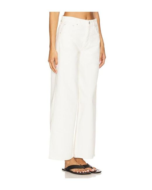 Anine Bing White Manon Jeans