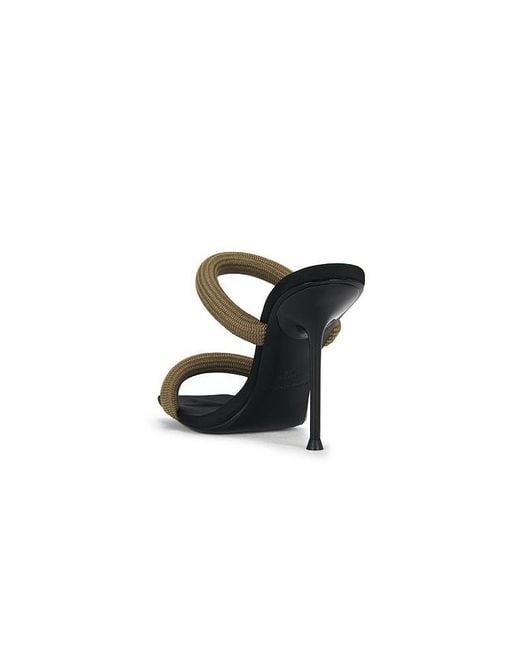 Alexander Wang Black Julie Tubular Webbing Sandal