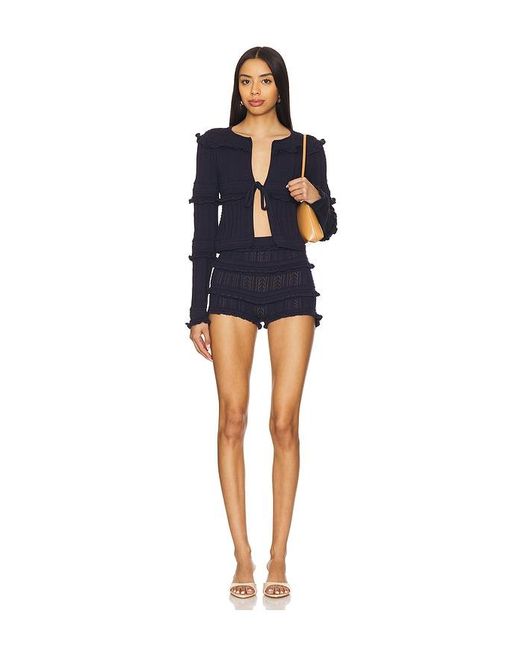 MAJORELLE Blue Allison Cardigan