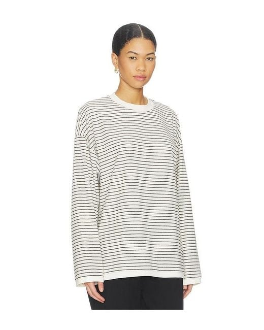 Lioness White Cheri Long Sleeve Top