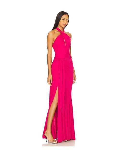 Cinq À Sept Pink Abendkleid Gulliame