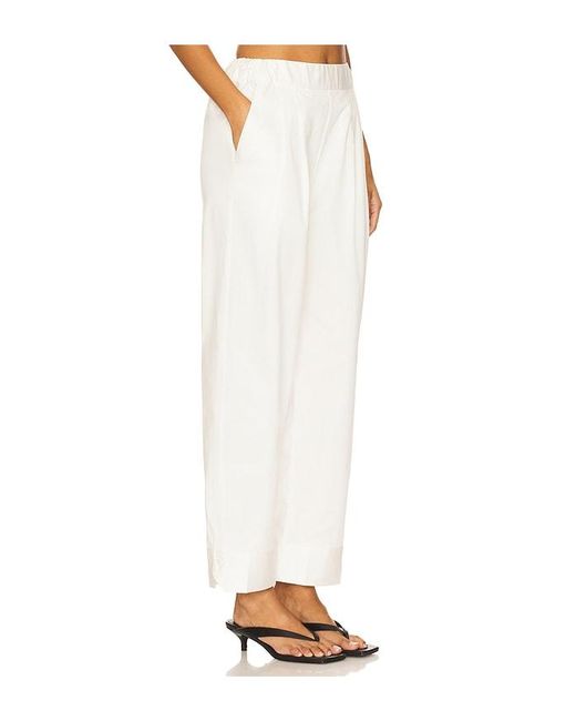 Bevza White Cuff Trousers