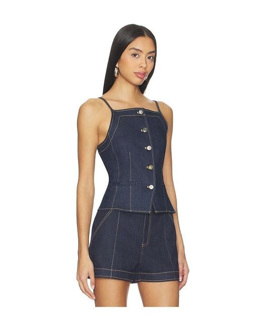Cinq À Sept Blue Sloane Top