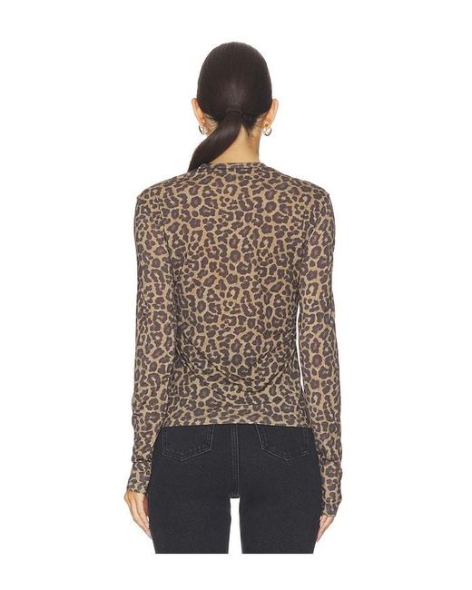 Anine Bing Multicolor Sylvie Long Sleeve Tee