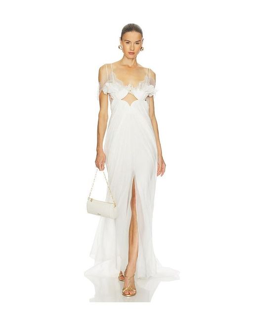 Maria Lucia Hohan White Yvette Bridal Dress