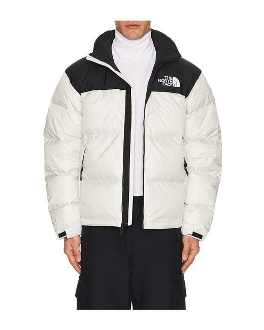 The North Face White 1996 Retro Nuptse Jacket for men