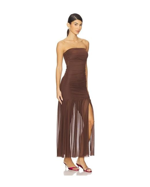 Nia Brown Nola Dress