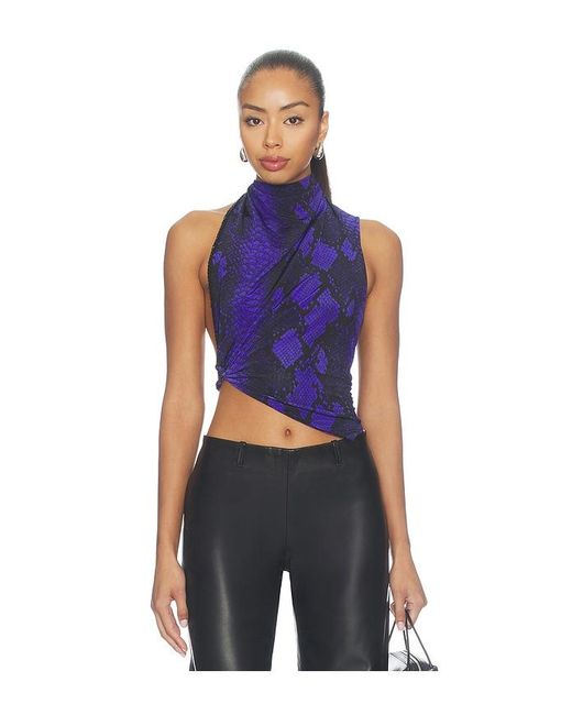 Sketch-Y Blue Aram Top