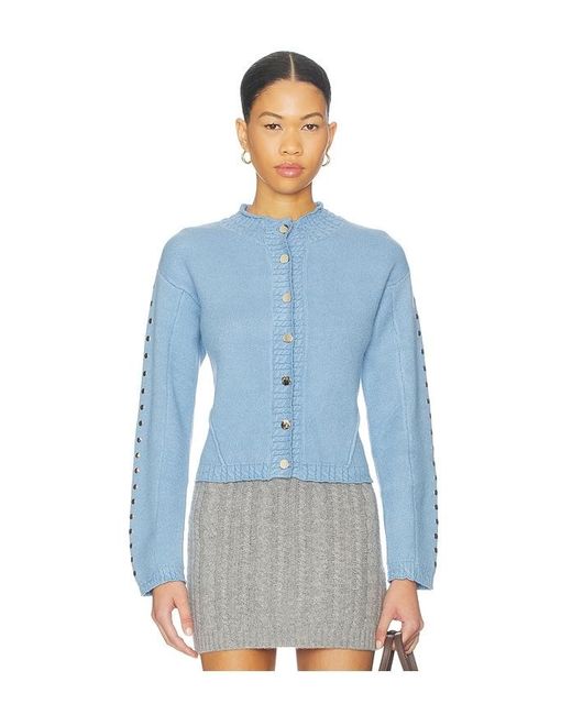 Never Fully Dressed Blue Studded Cardigan