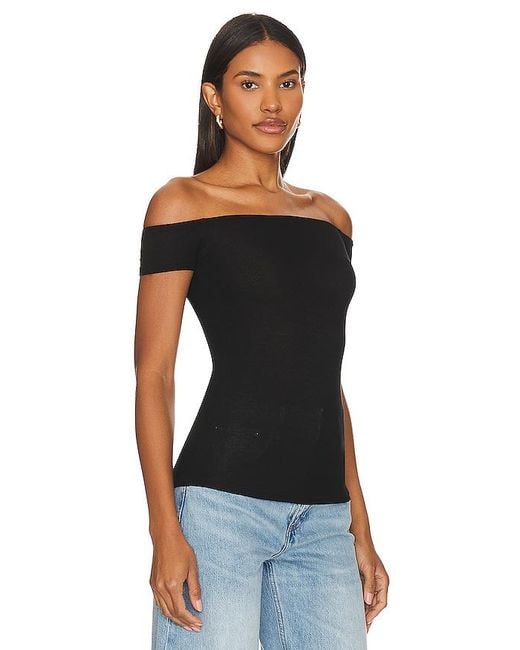 Michael Lauren Blue Parket Top