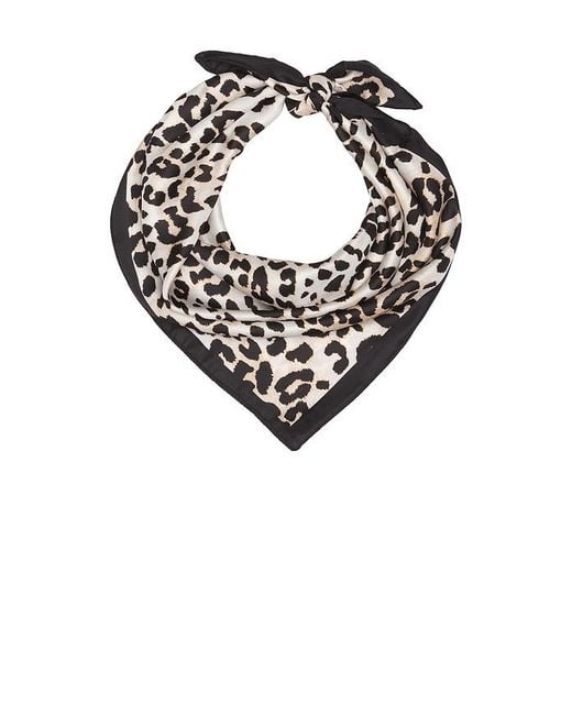 Lovers + Friends Black Isabela Scarf