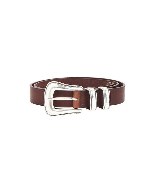 Nudie Jeans Brown Western Belt for men