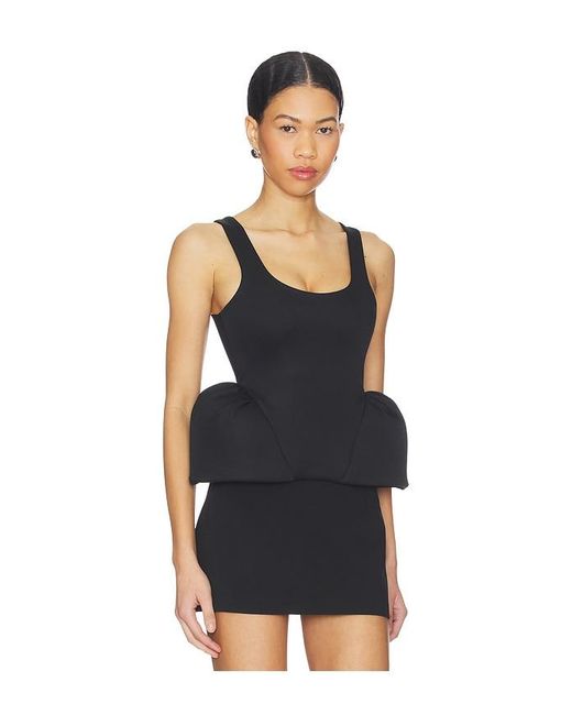 Lado Bokuchava Black Basque Top