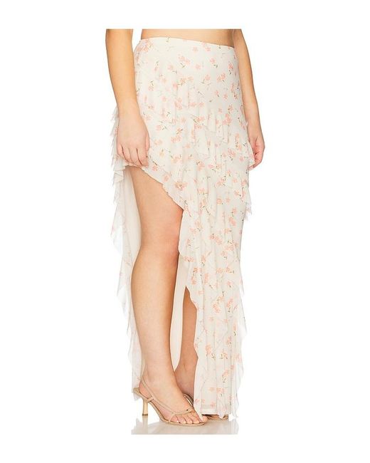 AFRM Natural Baxter Skirt