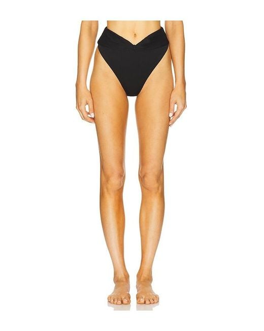 Tularosa Black Lexi High Waist Bottom