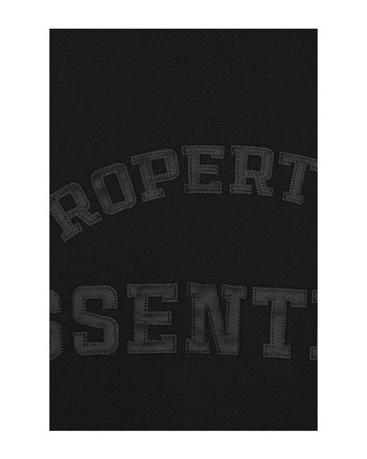 Fear Of God Black Property Lounge Long Zip Hoodie for men