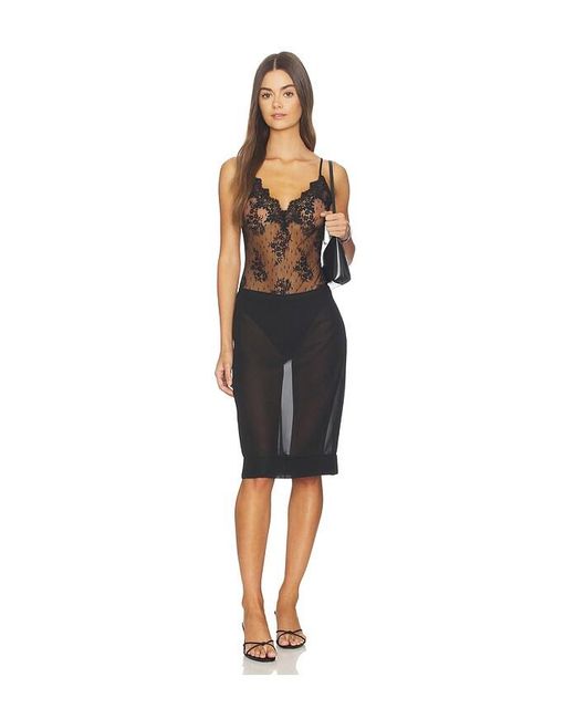 L'Agence Black 'Agence Body Kaelith Lace