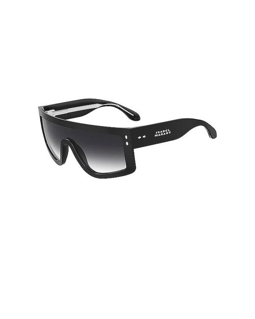 Gafas de sol de montura recta Isabel Marant de color Black